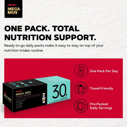 Men’s 30+ Daily Vitapak – 5-in-1 Multivitamins